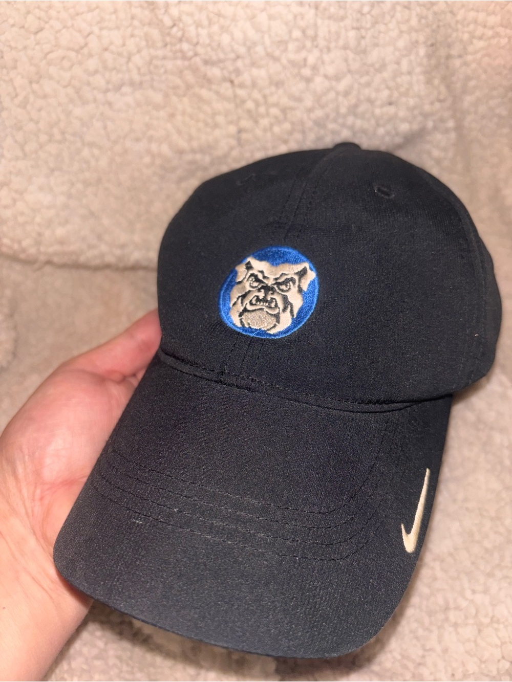 Nike Golf Butler Bulldogs Black Adjustable Performance Baseball Hat